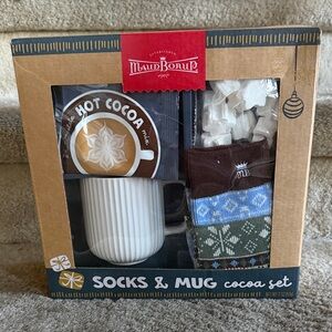 Maud Borup Socks & Mug Cocoa Set